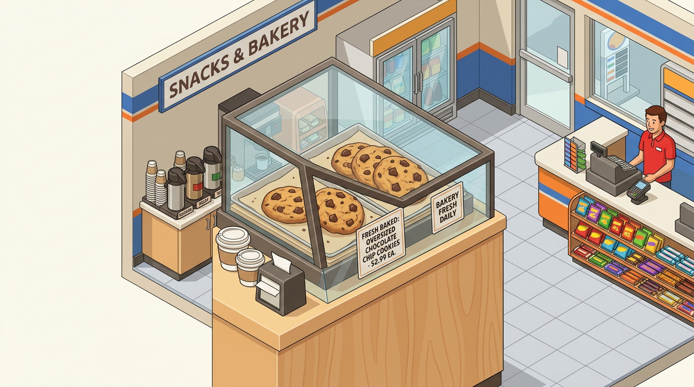 5 Gas Stations That Sell The Best, Fresh Cookies