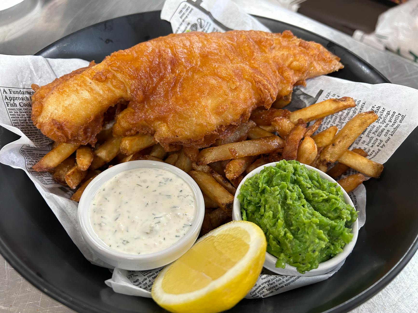 food on a plate
