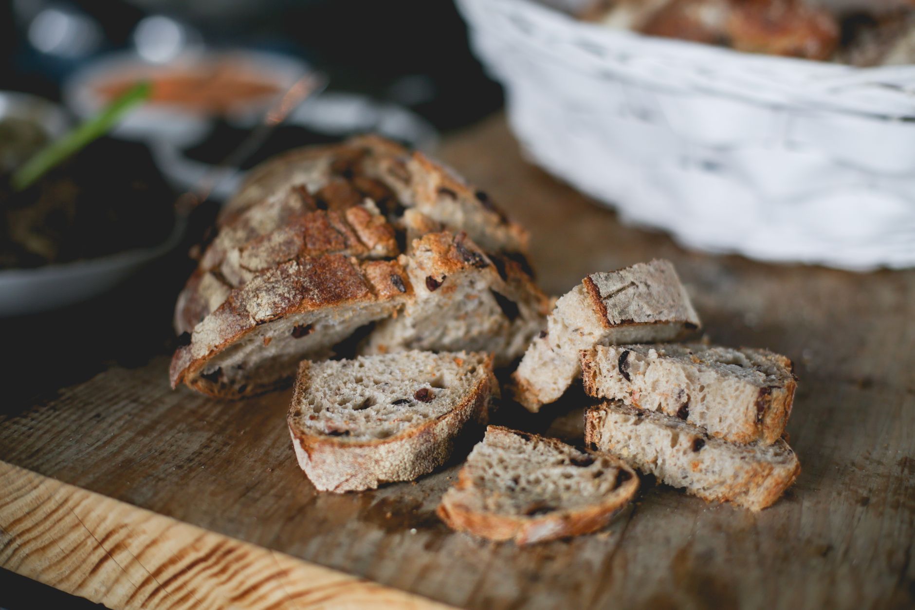 selective focus photography of slices of breads