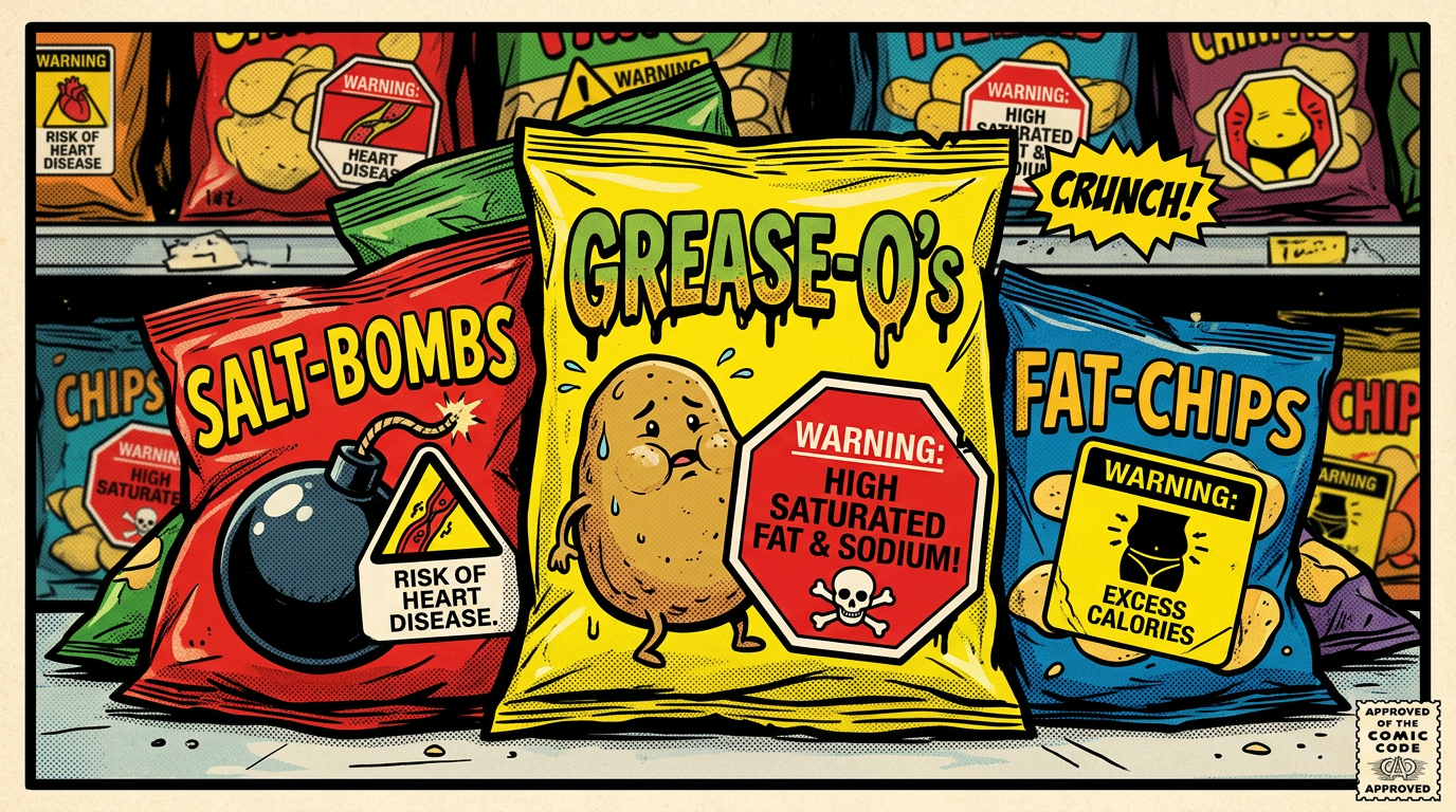 5 Potato Chip Flavors Linked to Colon Cancer