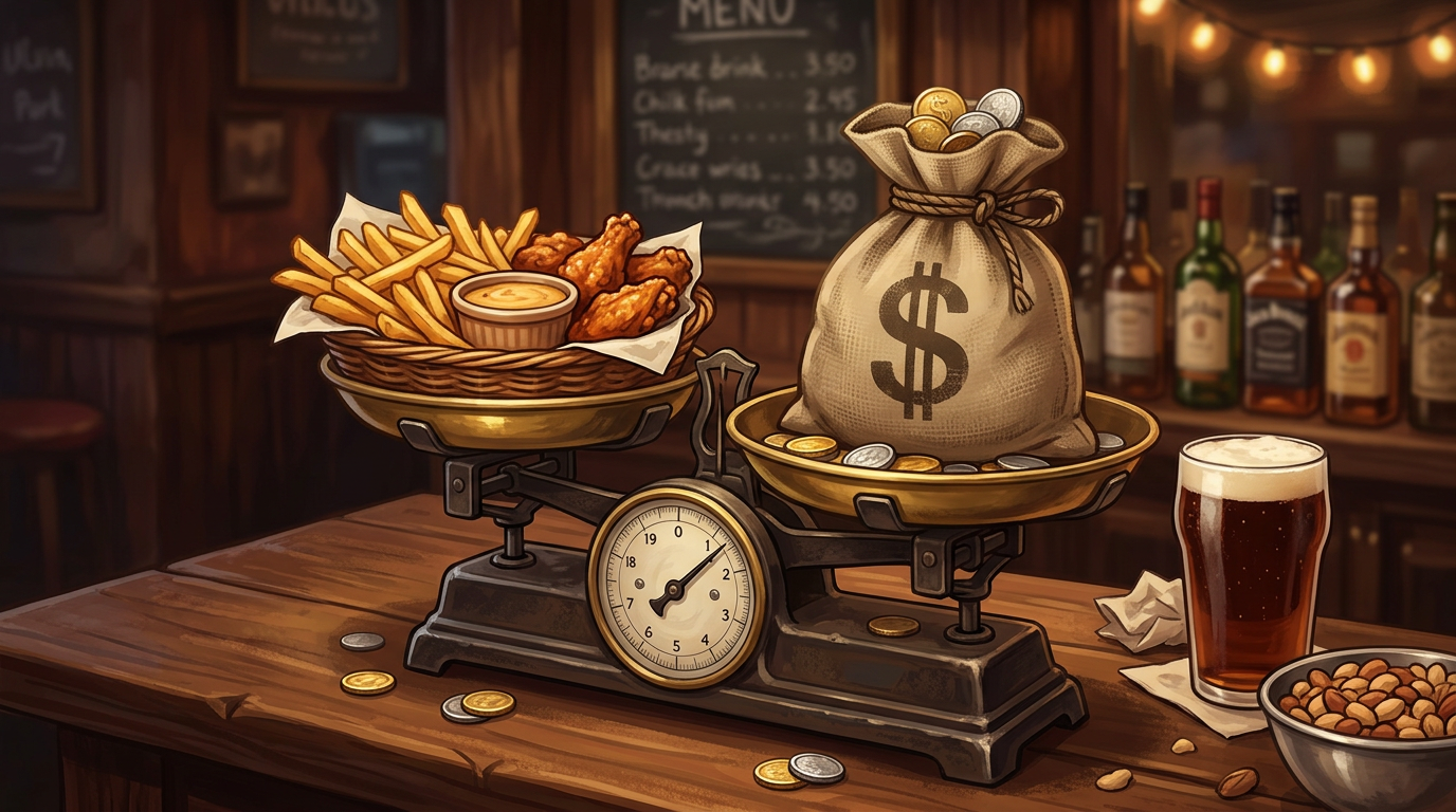 5 Most Overpriced Sports Bar Menu Items