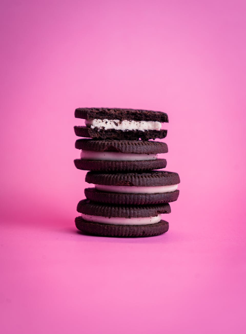 tower of oreo cookies