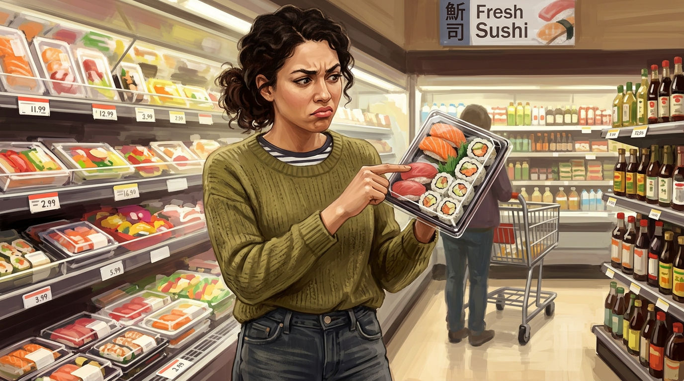 5 Reasons You Should Never Buy Discounted Sushi at the Grocery Store