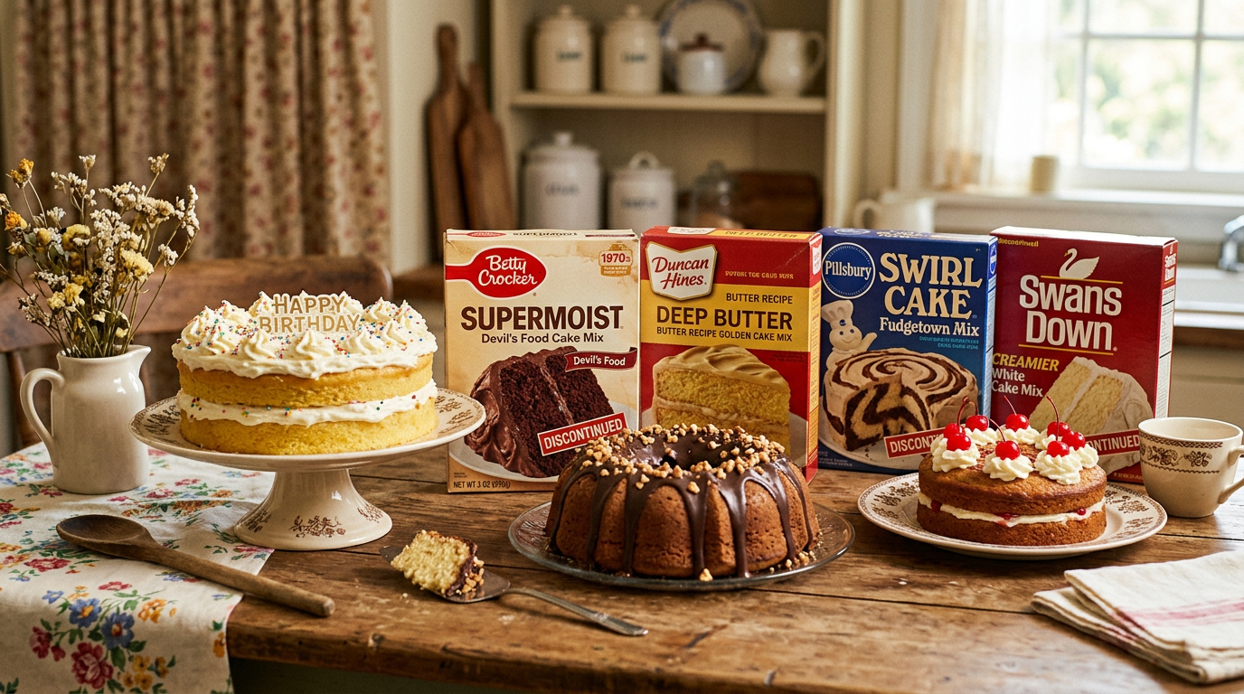 7 Discontinued Cake Mixes Only Boomers Will RememberÂ
